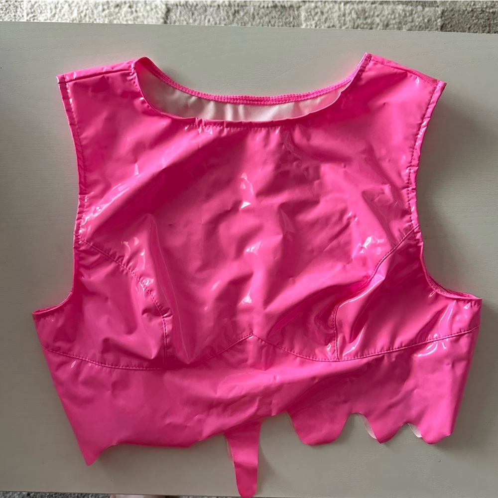 Pink Latex Top